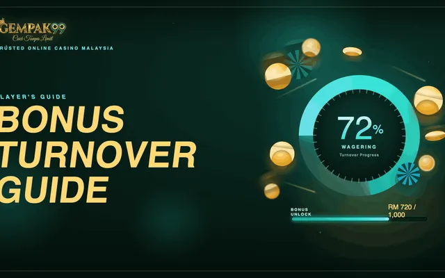 Panduan Syarat Turnover Bonus GEMPAK99